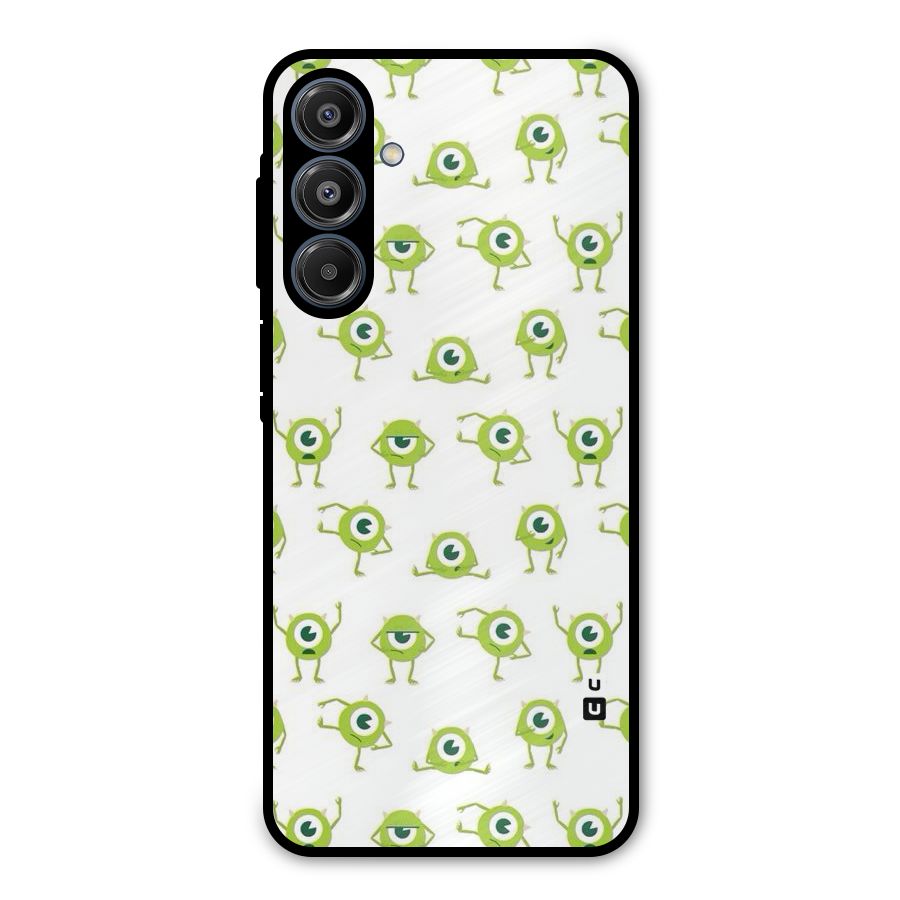 Crazy Green Maniac Metal Back Case for Galaxy A16 5G