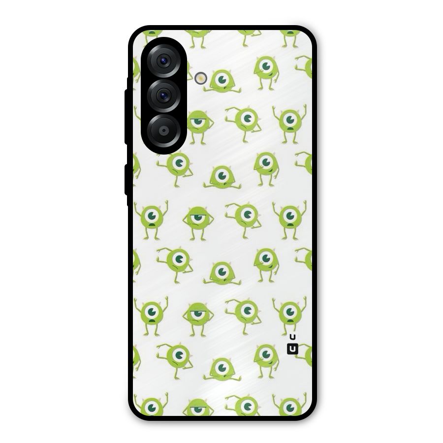 Crazy Green Maniac Metal Back Case for Galaxy A36