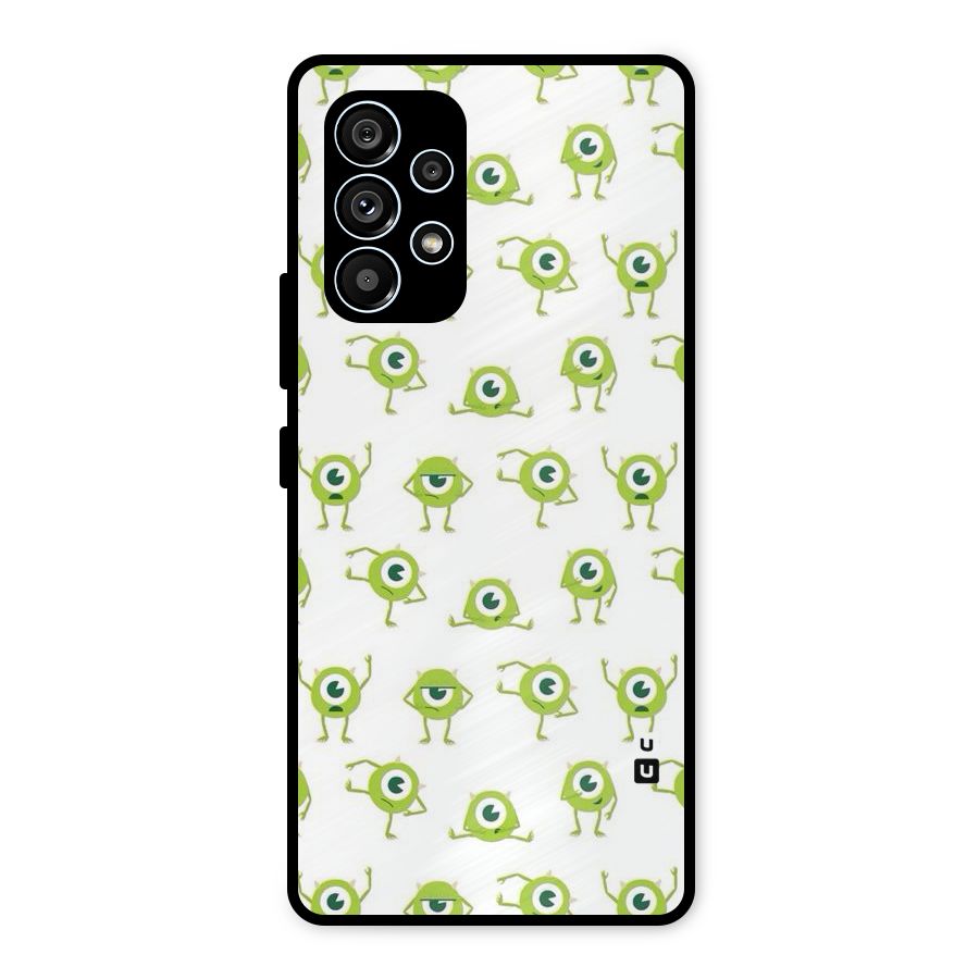 Crazy Green Maniac Metal Back Case for Galaxy A53 5G