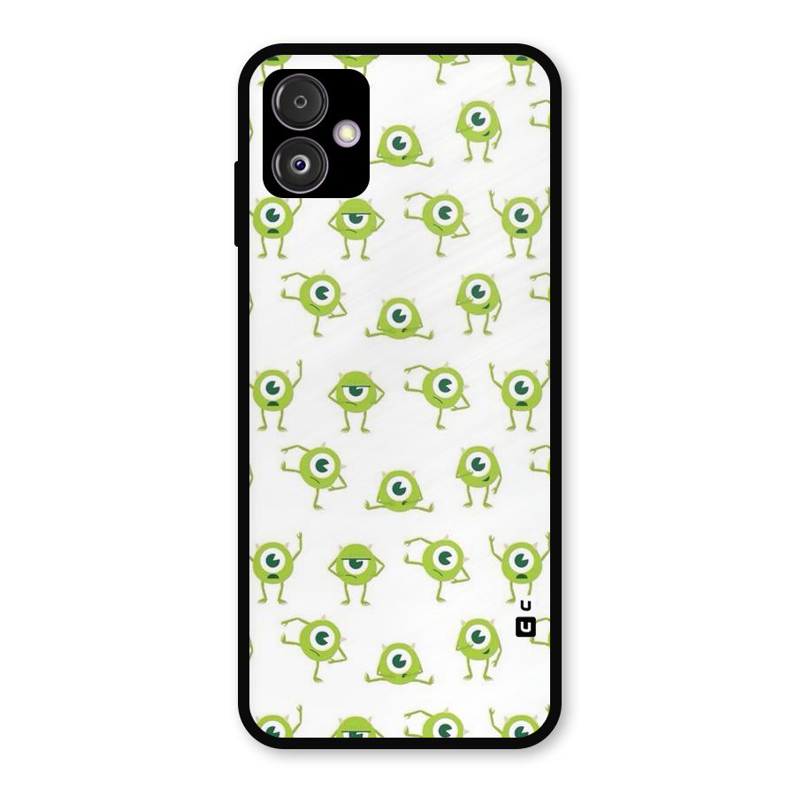 Crazy Green Maniac Metal Back Case for Galaxy F14