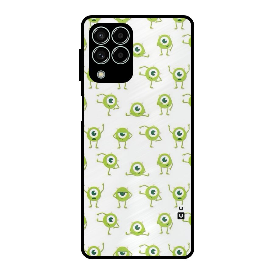Crazy Green Maniac Metal Back Case for Galaxy M33