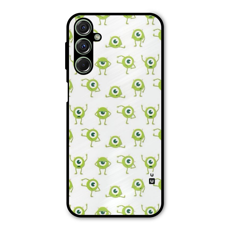 Crazy Green Maniac Metal Back Case for Galaxy M34
