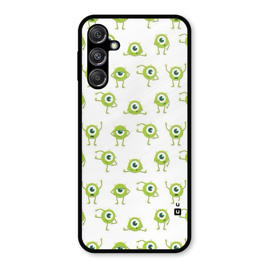 Crazy Green Maniac Metal Back Case for Galaxy M34 5G