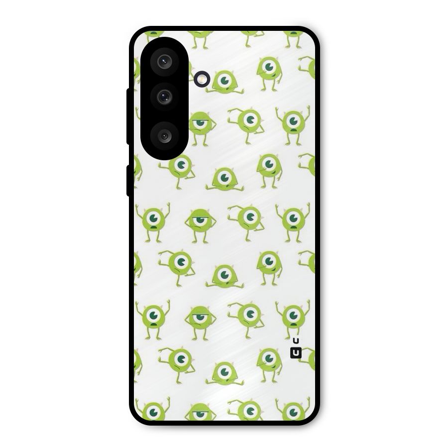 Crazy Green Maniac Metal Back Case for Galaxy M56