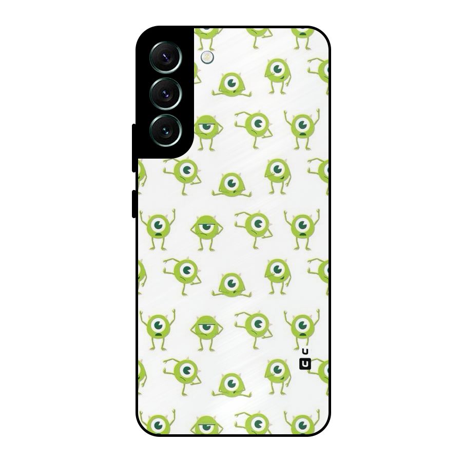Crazy Green Maniac Metal Back Case for Galaxy S22 Plus 5G