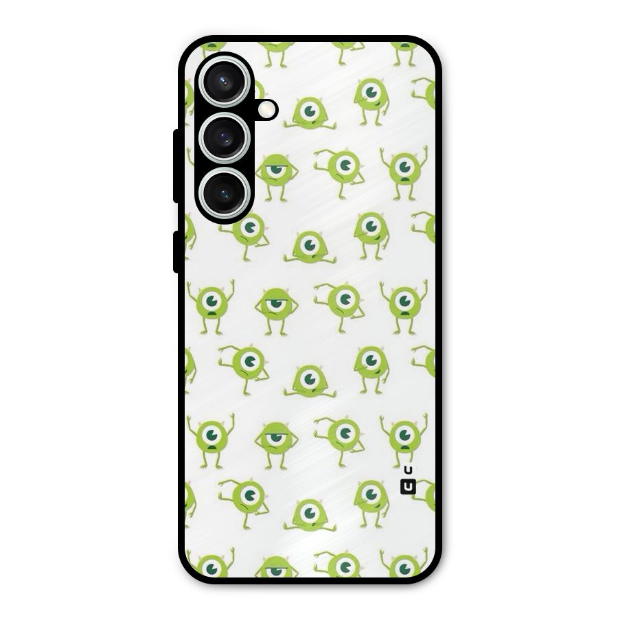 Crazy Green Maniac Metal Back Case for Galaxy S23 FE