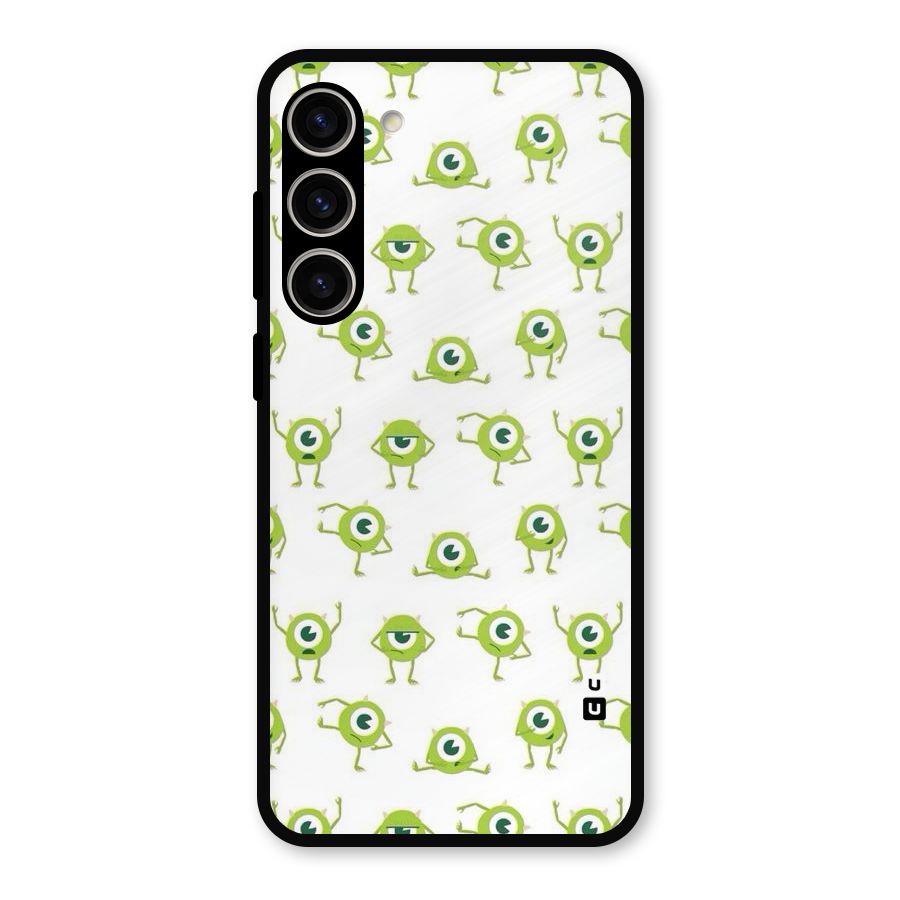 Crazy Green Maniac Metal Back Case for Galaxy S23 Plus