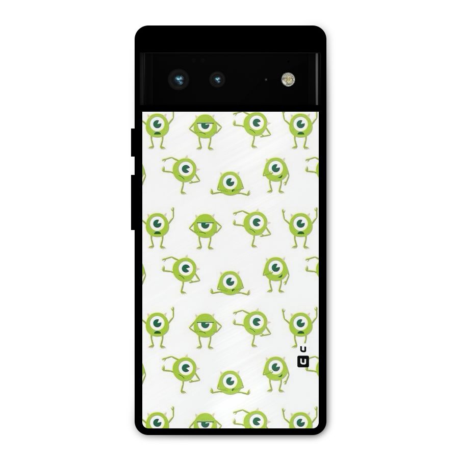 Crazy Green Maniac Metal Back Case for Google Pixel 6