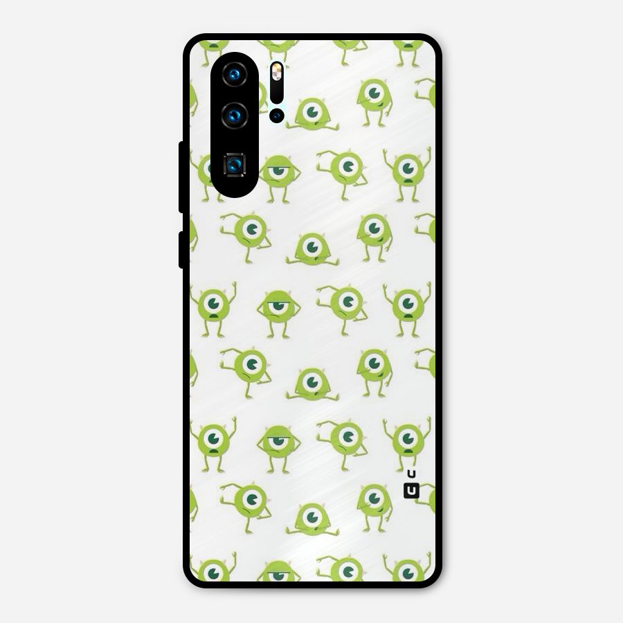 Crazy Green Maniac Metal Back Case for Huawei P30 Pro