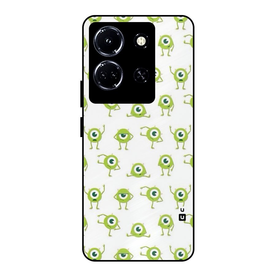 Crazy Green Maniac Metal Back Case for Infinix Note 30 5G