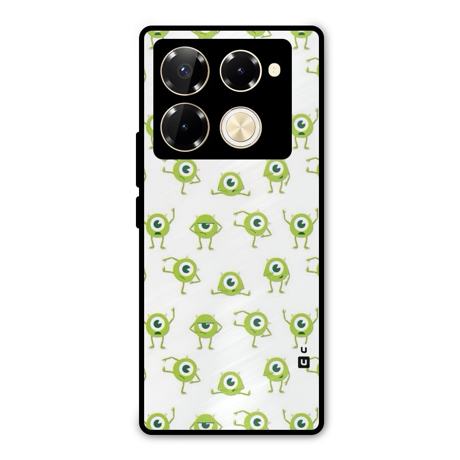 Crazy Green Maniac Metal Back Case for Infinix Note 40 Pro