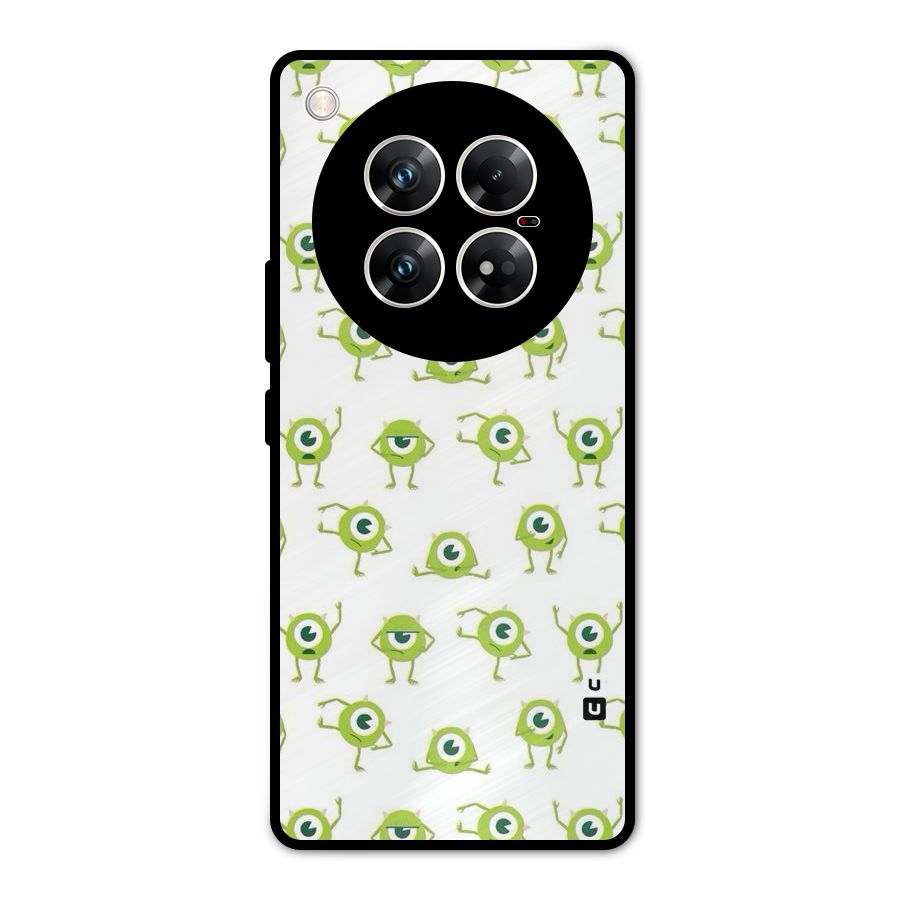 Crazy Green Maniac Metal Back Case for Infinix Zero 40 5G