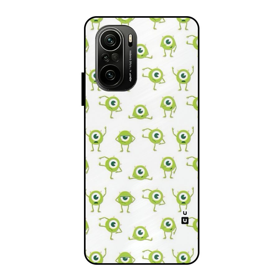 Crazy Green Maniac Metal Back Case for Mi 11X Pro