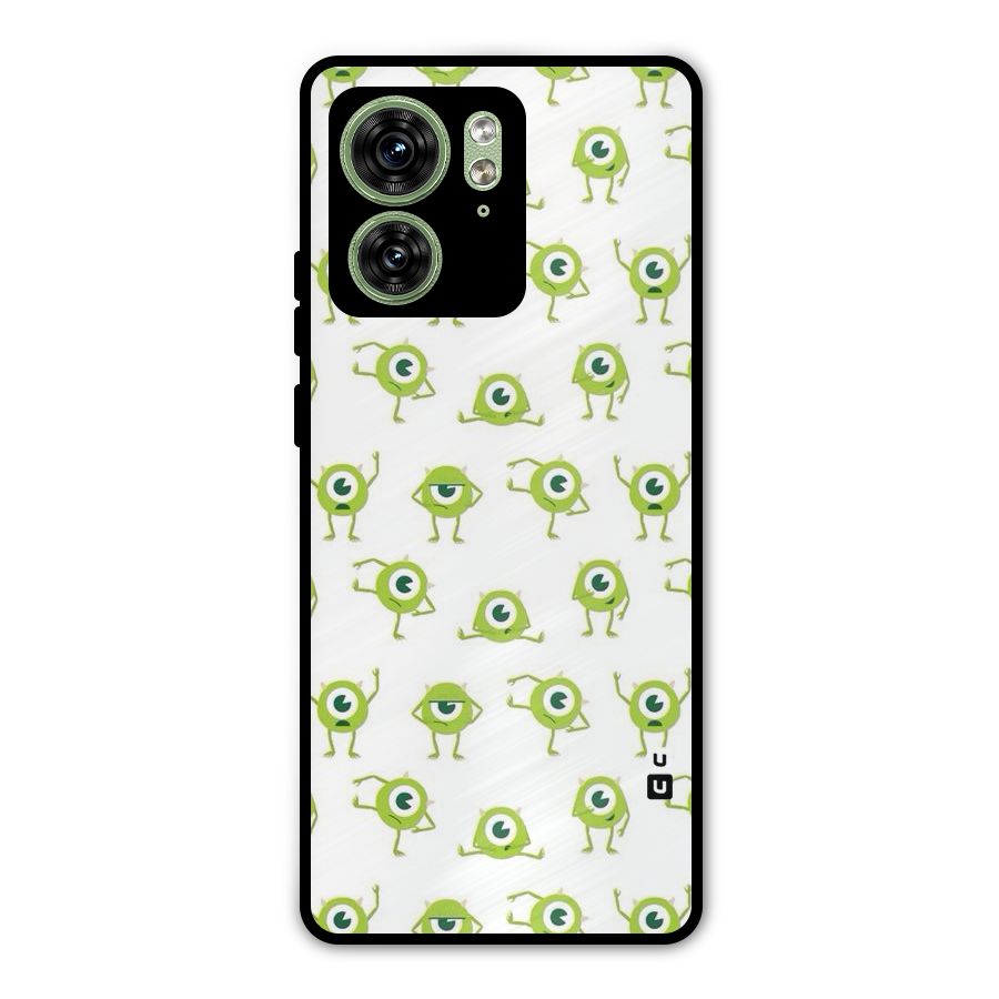 Crazy Green Maniac Metal Back Case for Motorola Edge 40 5G
