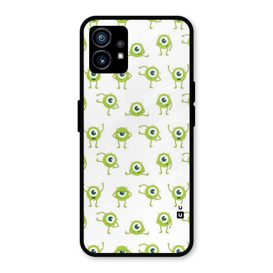 Crazy Green Maniac Metal Back Case for Nothing Phone 1