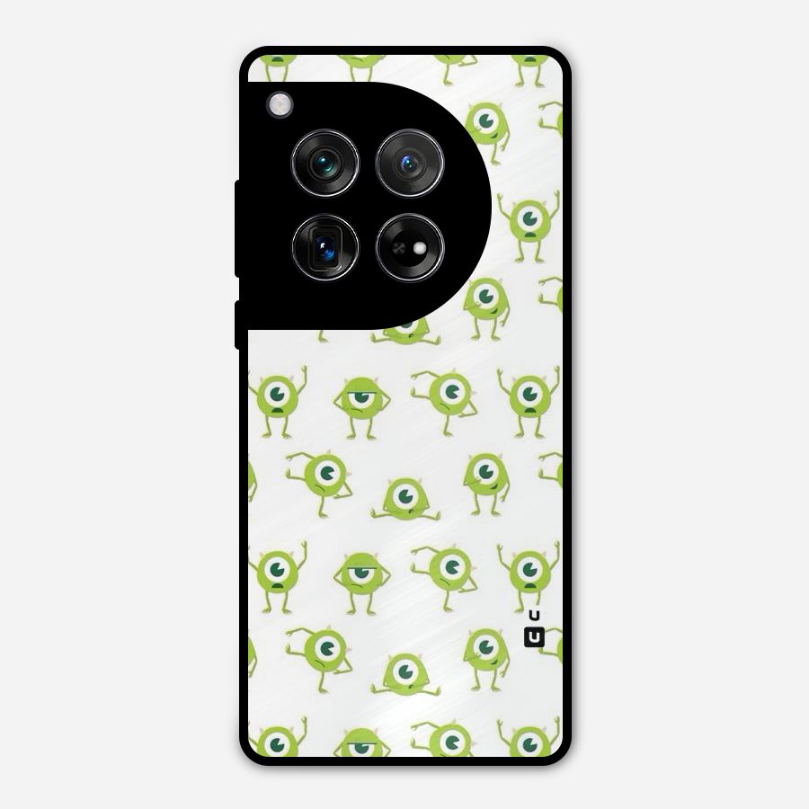 Crazy Green Maniac Metal Back Case for OnePlus 12
