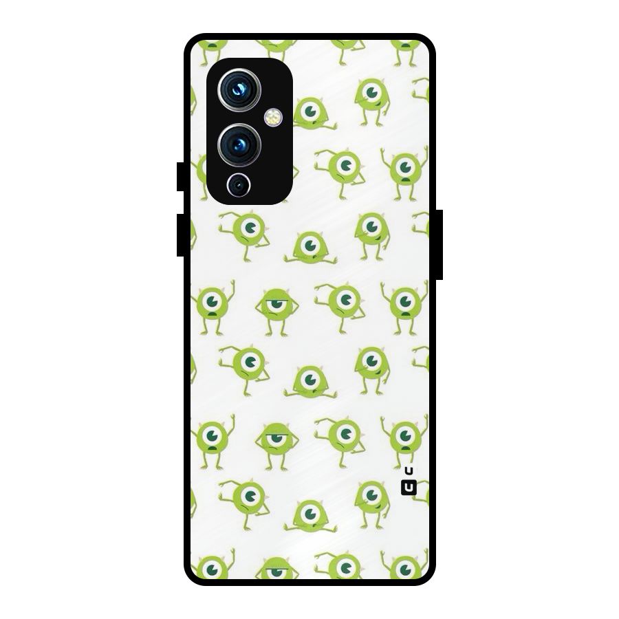 Crazy Green Maniac Metal Back Case for OnePlus 9