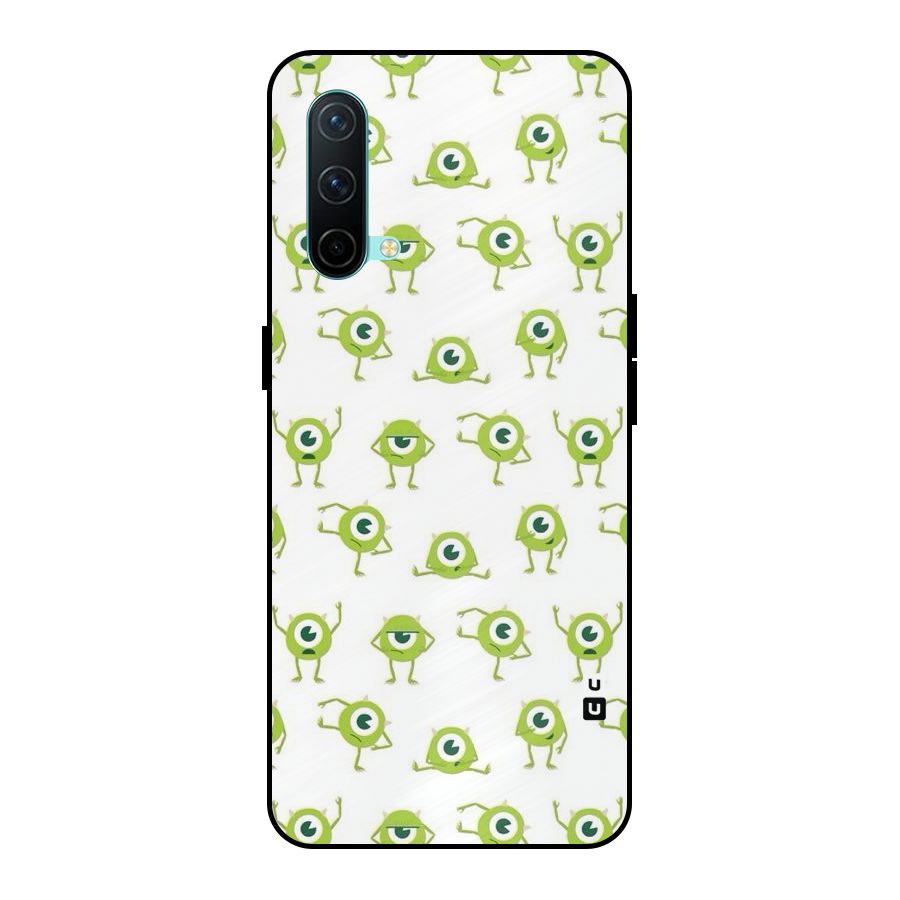 Crazy Green Maniac Metal Back Case for OnePlus Nord CE 5G