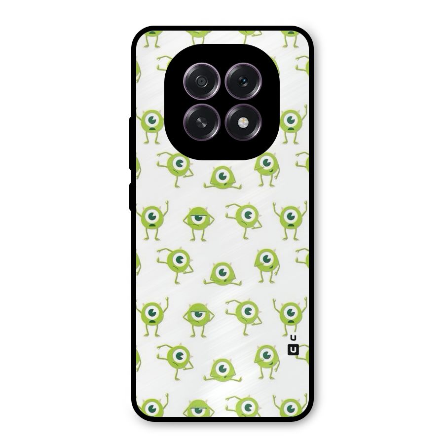 Crazy Green Maniac Metal Back Case for Oppo F29