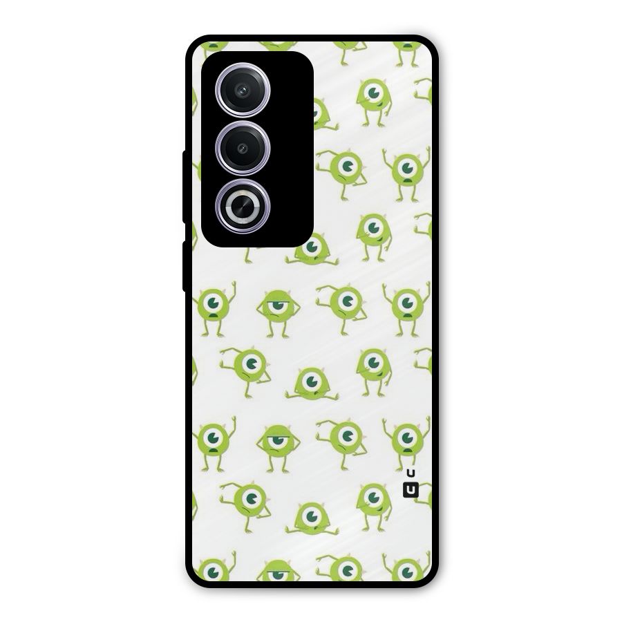 Crazy Green Maniac Metal Back Case for Oppo K12x