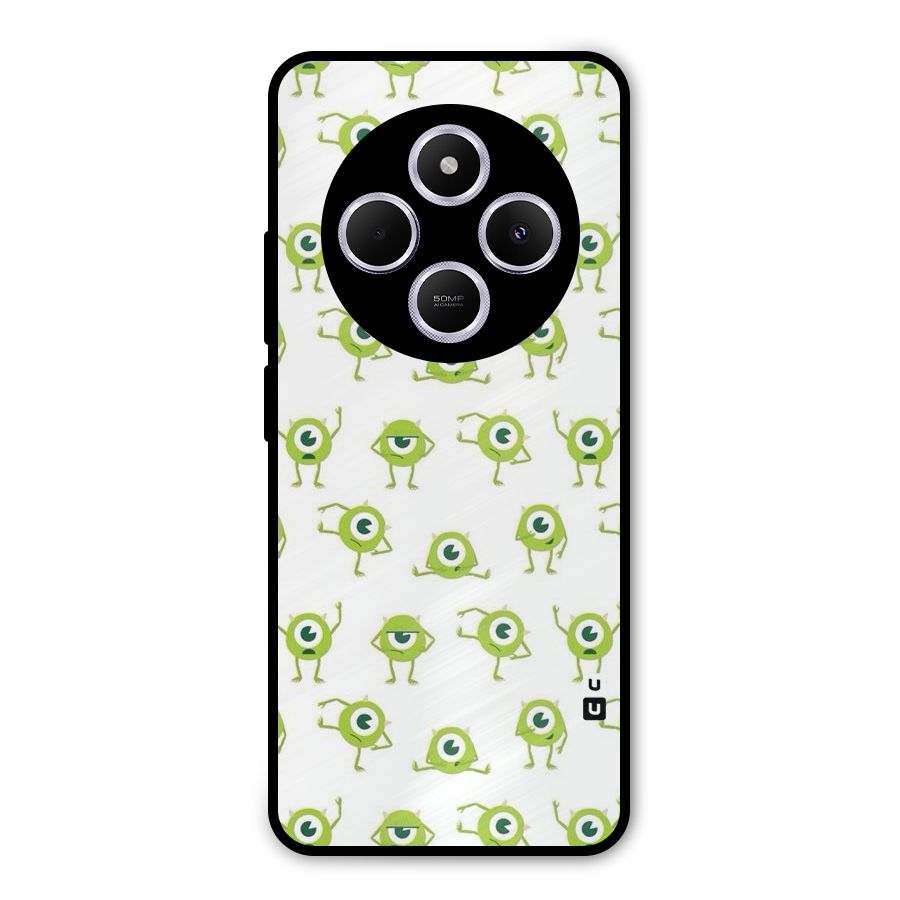 Crazy Green Maniac Metal Back Case for Poco M7