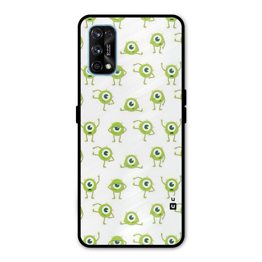 Crazy Green Maniac Metal Back Case for Realme 7 Pro