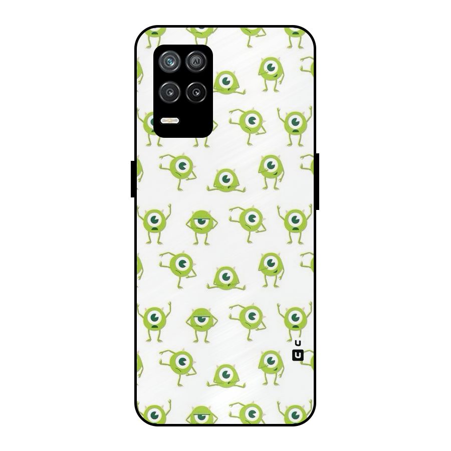 Crazy Green Maniac Metal Back Case for Realme 8s 5G