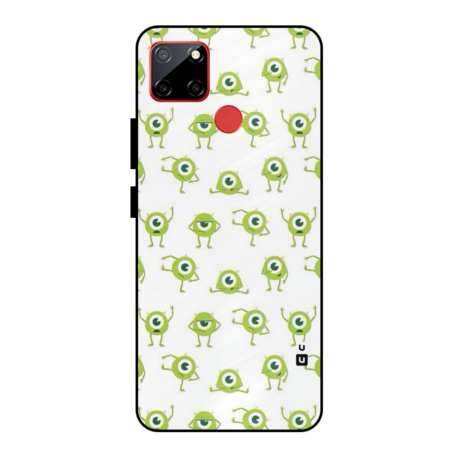 Crazy Green Maniac Metal Back Case for Realme C12