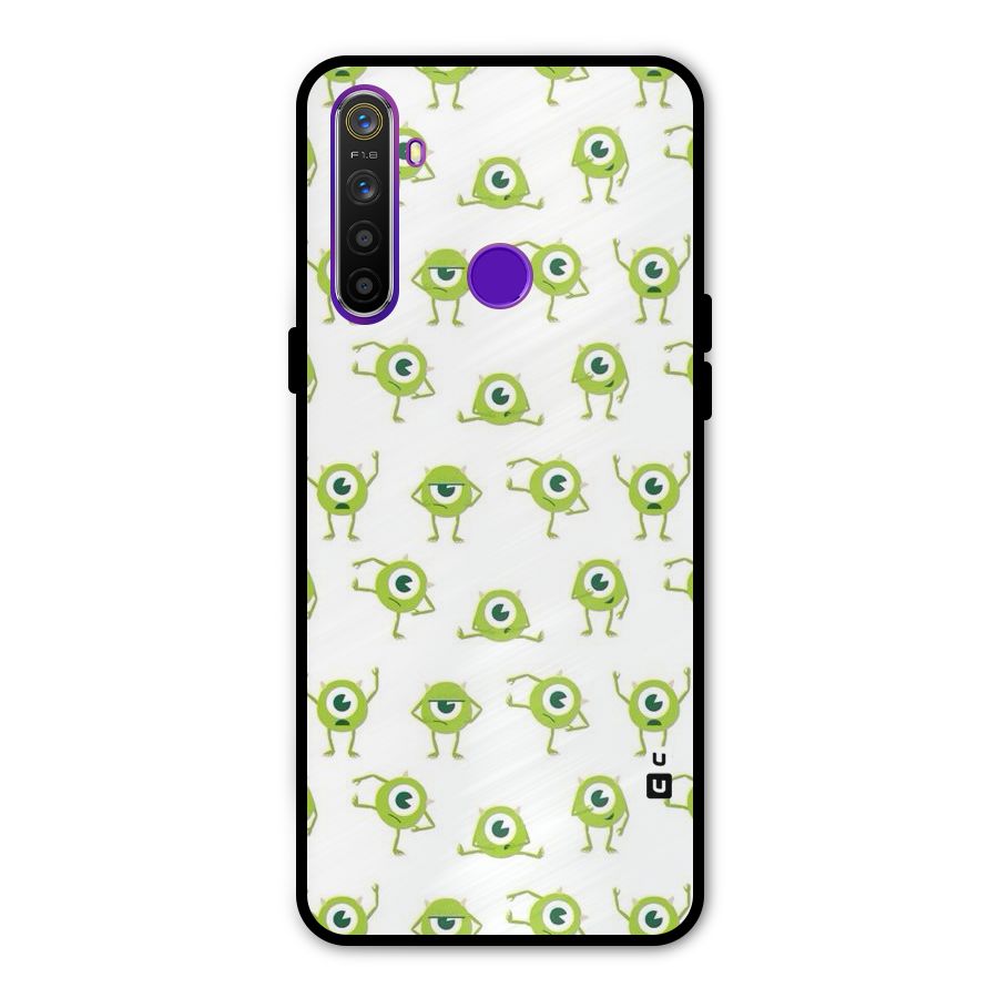 Crazy Green Maniac Metal Back Case for Realme Narzo 10