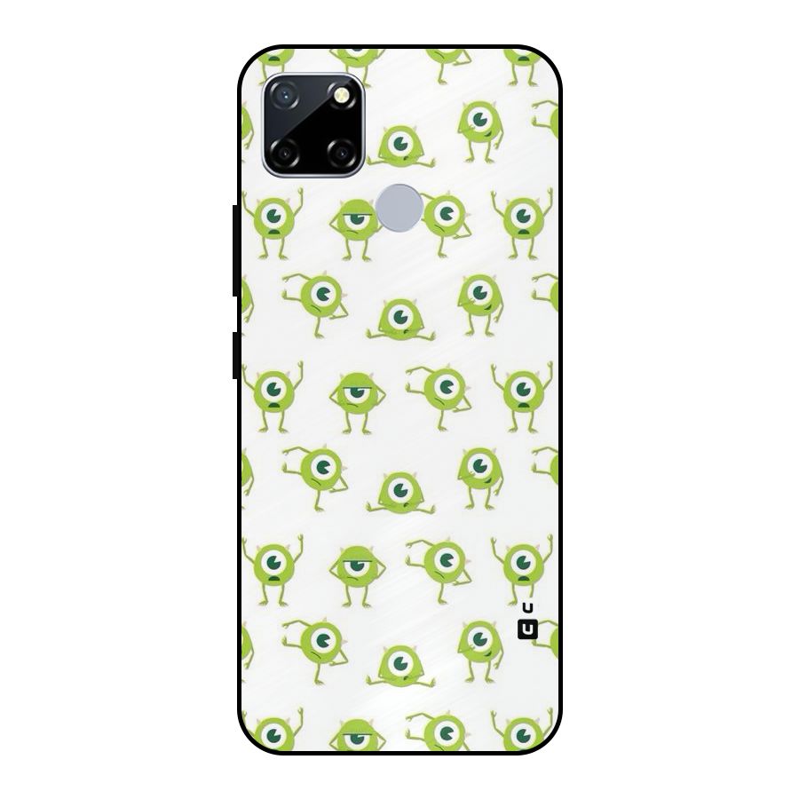 Crazy Green Maniac Metal Back Case for Realme Narzo 30A