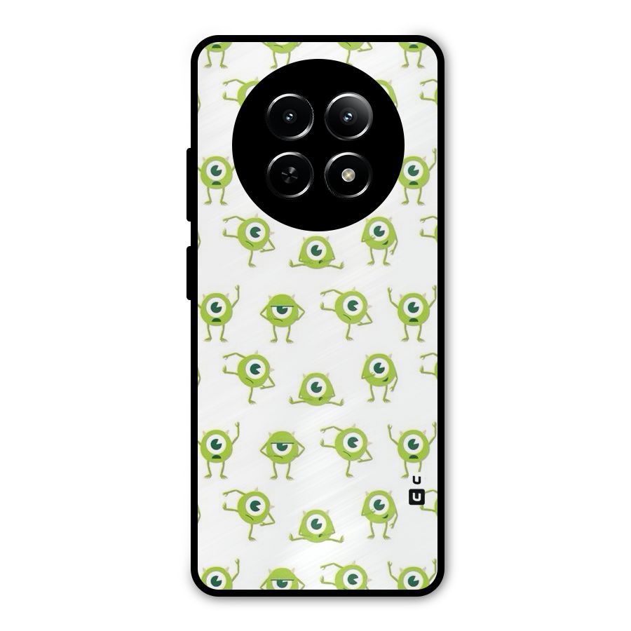 Crazy Green Maniac Metal Back Case for Realme Narzo 70x 5G