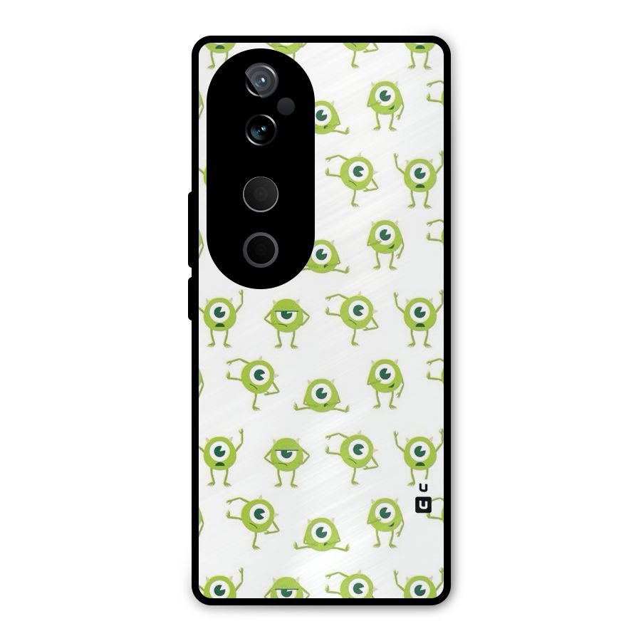 Crazy Green Maniac Metal Back Case for Vivo T3 Ultra
