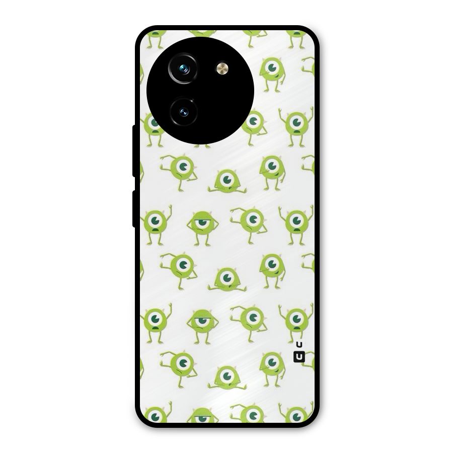 Crazy Green Maniac Metal Back Case for Vivo T3x