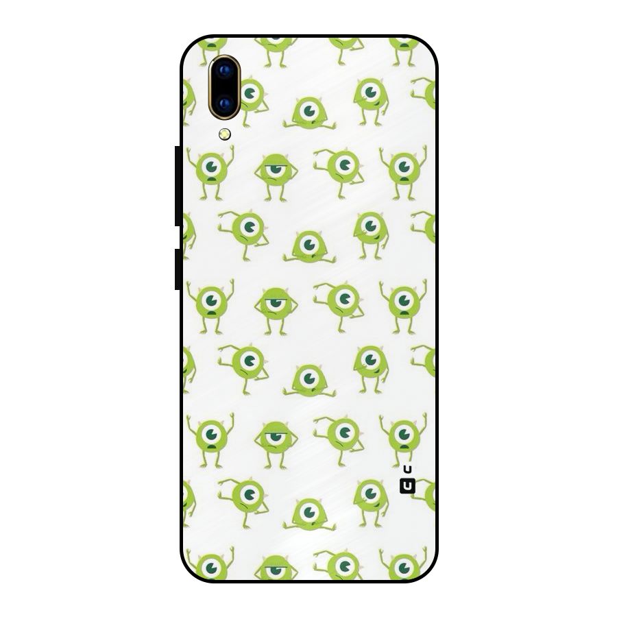 Crazy Green Maniac Metal Back Case for Vivo V11 Pro