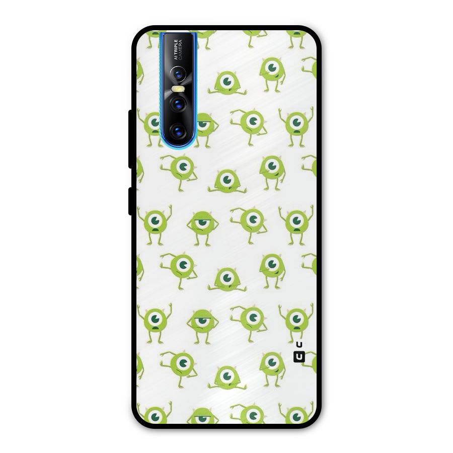 Crazy Green Maniac Metal Back Case for Vivo V15 Pro