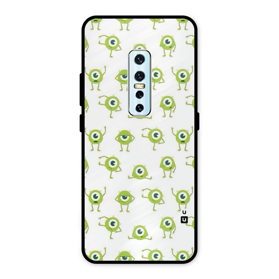 Crazy Green Maniac Metal Back Case for Vivo V17 Pro
