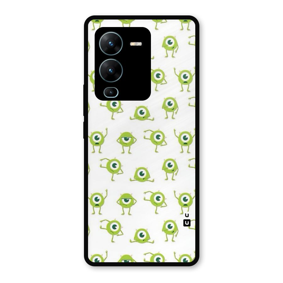 Crazy Green Maniac Metal Back Case for Vivo V25 Pro