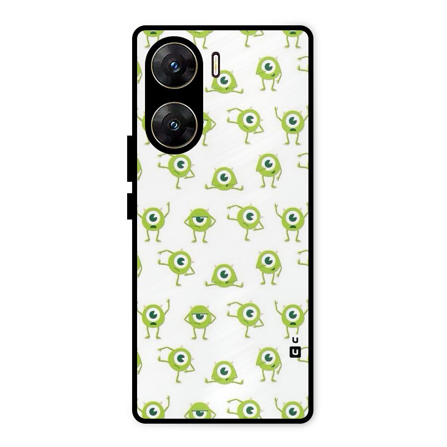 Crazy Green Maniac Metal Back Case for Vivo V29e