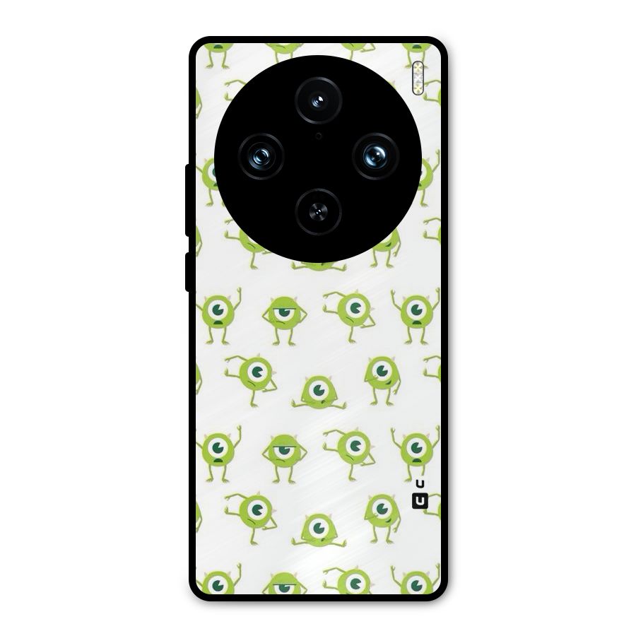 Crazy Green Maniac Metal Back Case for Vivo X100 Pro
