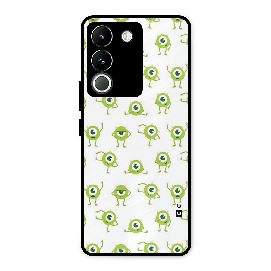 Crazy Green Maniac Metal Back Case for Vivo Y200