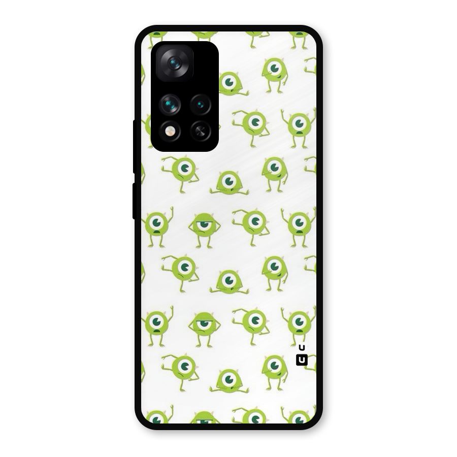 Crazy Green Maniac Metal Back Case for Xiaomi 11i Hypercharge 5G