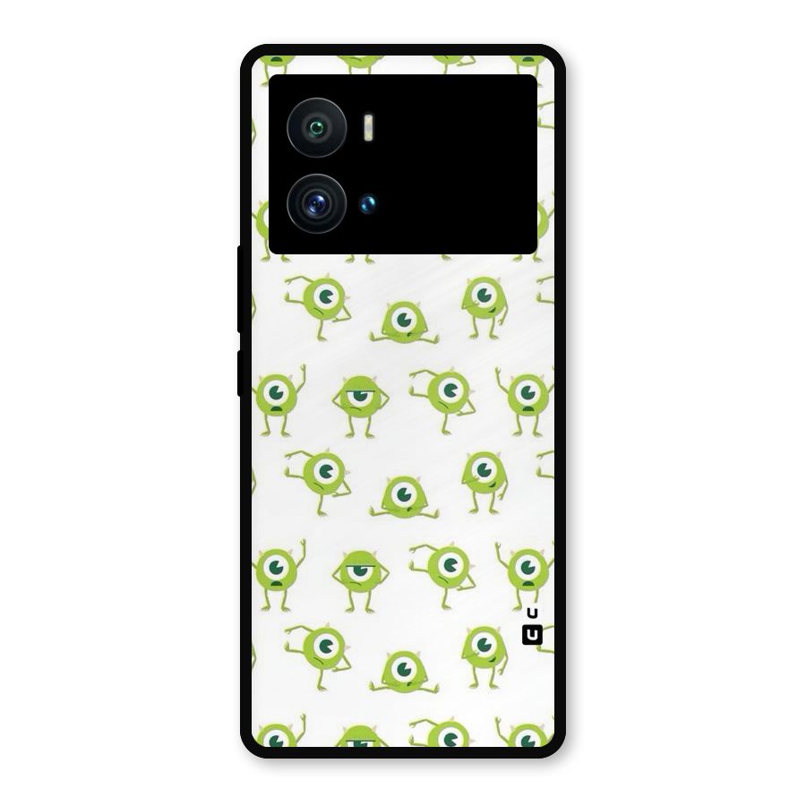 Crazy Green Maniac Metal Back Case for iQOO 9 Pro