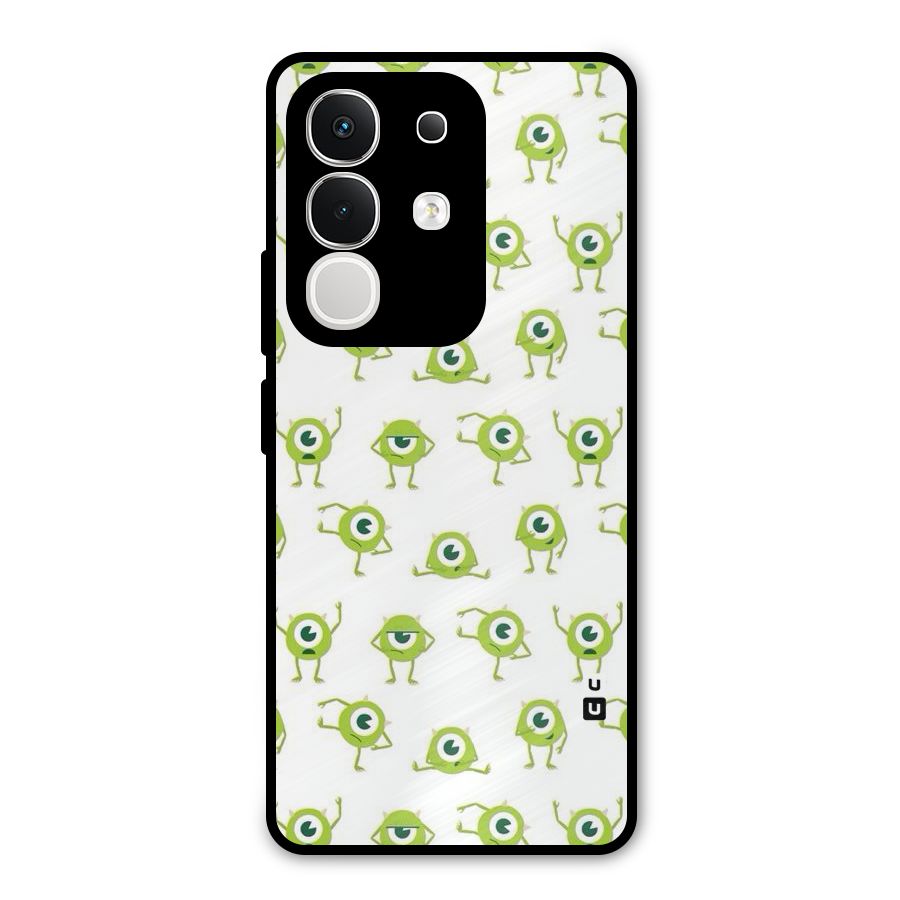 Crazy Green Maniac Metal Back Case for iQOO Z10x