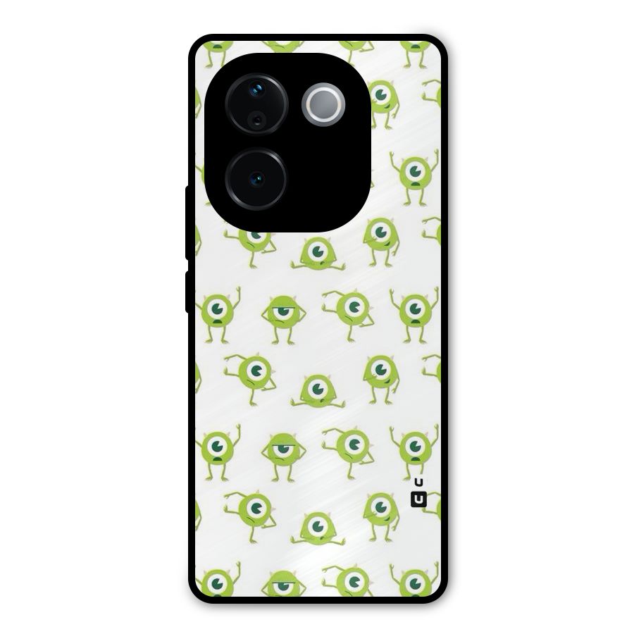 Crazy Green Maniac Metal Back Case for iQOO Z9s Pro
