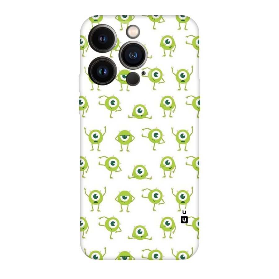 Crazy Green Maniac Original Polycarbonate Back Case for iPhone 14 Pro