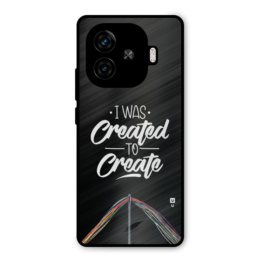 Created to Create Metal Back Case for iQOO Neo 10R