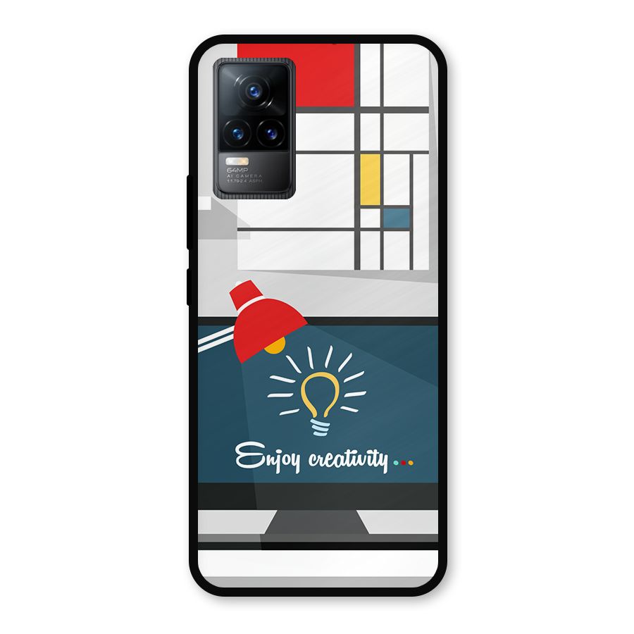 Creative Workspace Design Metal Back Case for Vivo Y73