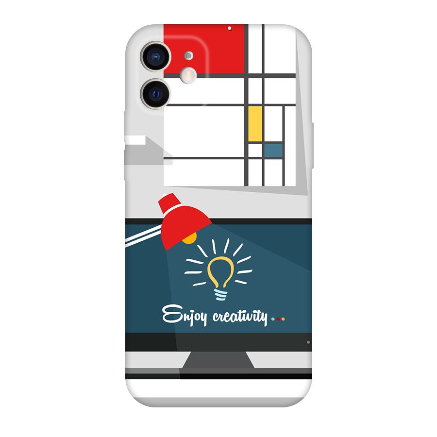 Creative Workspace Design Original Polycarbonate Back Case for iPhone 12