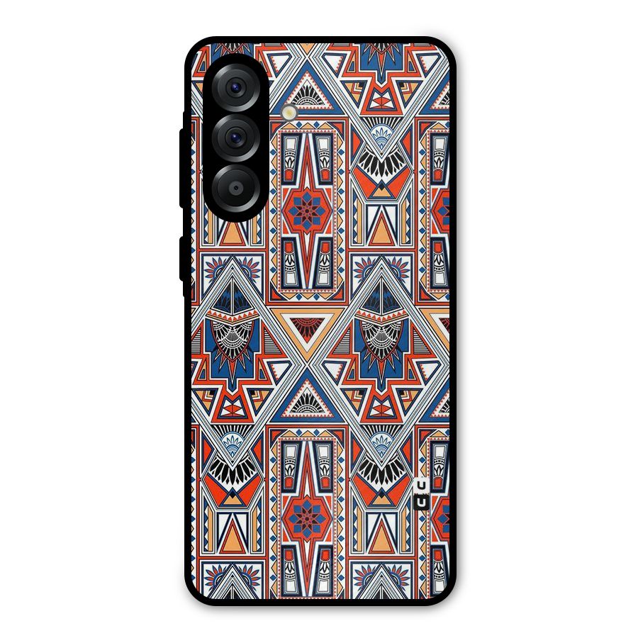 Creative Aztec Art Metal Back Case for Galaxy A36