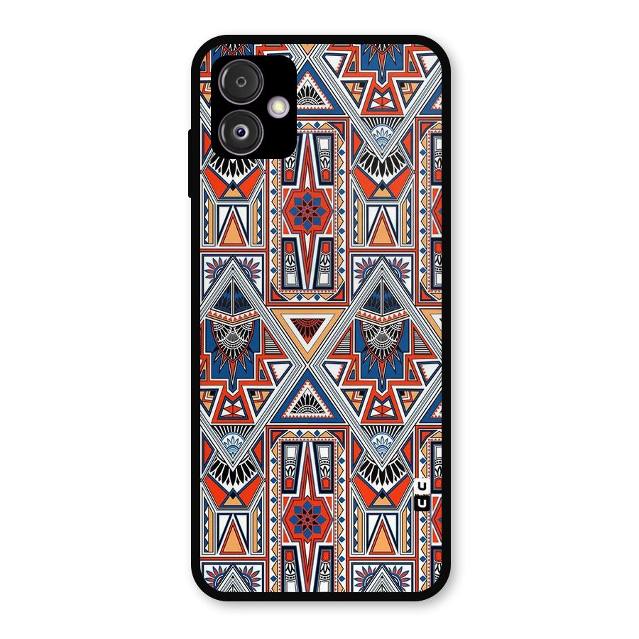 Creative Aztec Art Metal Back Case for Galaxy F14